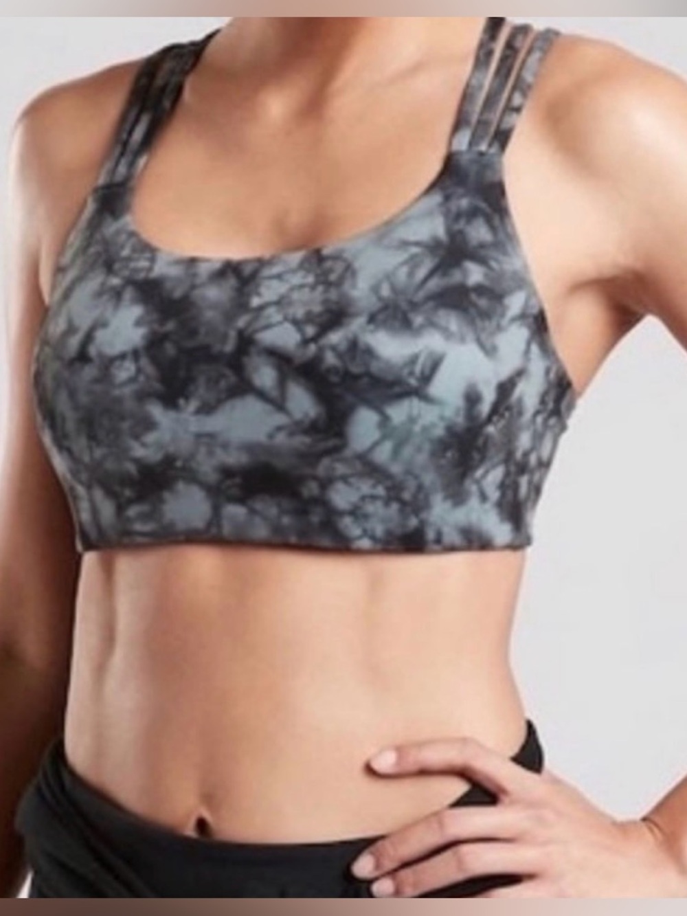 Athleta Hyper Focused Tie Dye Sports Bra S